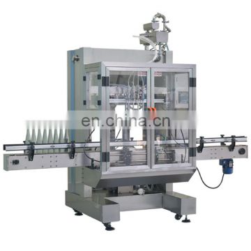 6 head factory price automatic liquid water/hand sanitizer filling capping and labeling machine