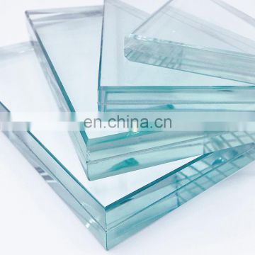 PVB SGP silk screen ceramic fritted tinted tempered clear float laminated glass