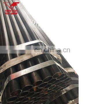 Chinese Trading and Manufacture Company 4..5mm 4.75mm Mild Erw Weld Black Steel Pipe