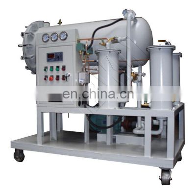 Remove Water Machine Coalescing Separating Used Oil Dehydration Purifier