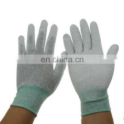 HYSAFETY Cheap Price Nylon Antistatic ESD gloves