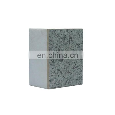 Fiber Cement Facade Foam Isolation Partition 150mm Soundproof Exterior Wall Insulation Decorative EPS Cement Panels Board