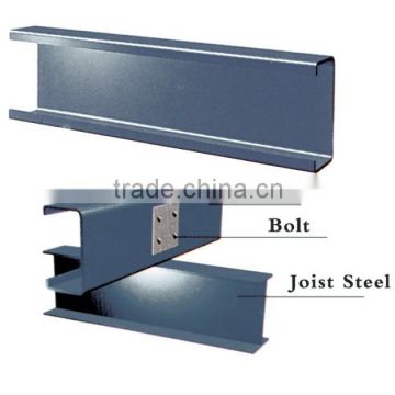 Color Painted Structure Steel Sections C Purlins