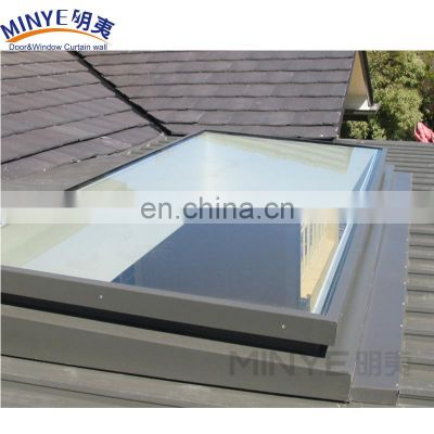 Waterproof french style aluminum roof window skylights curtains window