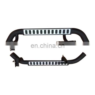 China wholesale factory aluminum running boards side steps for 2 doors fit for landrover defender 90 110