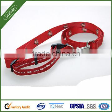 Stock wholesale 2015 high quality custom dog leash,screen printing dog leash