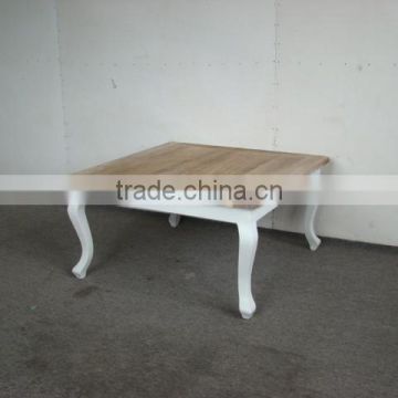 European style furniture antique wooden coffee table