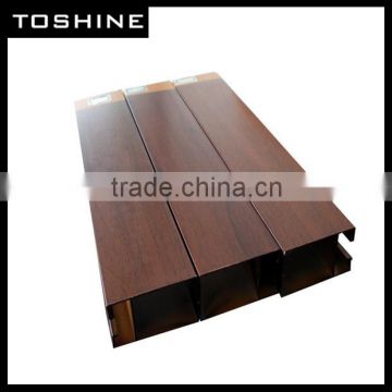 Emulation Wood Grain Extrusion Aluminum Profile for Windows Made in China