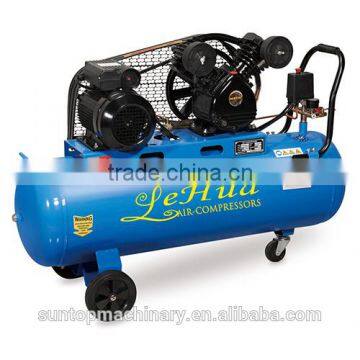 3HP 2.2kw hot belt driven air compressor priceV-0.25/8 100L