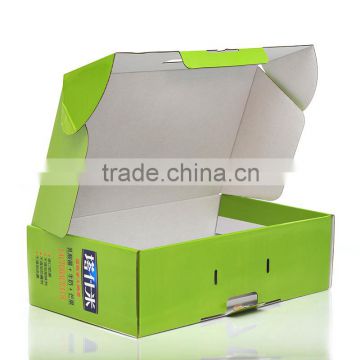 Portable feature custom made colored mailer boxes