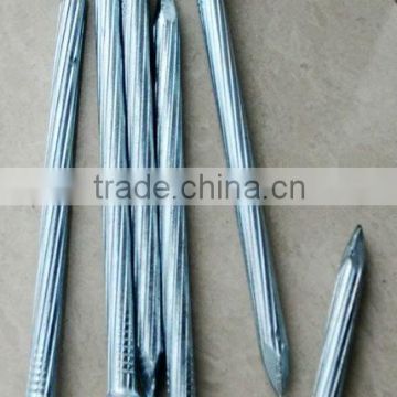 Black galvanized hardened steel concrete nail with high quality