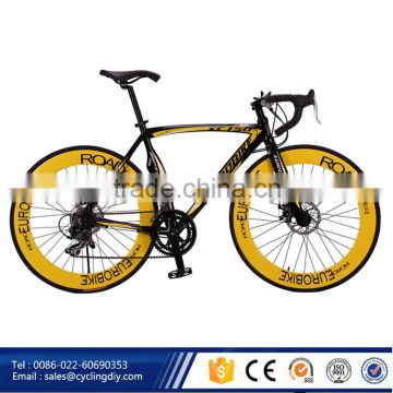 EUROBIKE aluminum alloy road bicycle offer OEM service