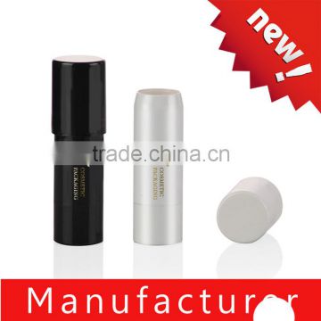 Newest plastic round black cosmetic concealer stick / tube / container / packaging / pen / case