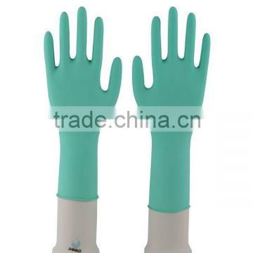 12'' Green Industrial Latex Glove, Powder Free