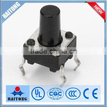 4 pin 250V on off tact switch power switch 6*6*9.5 with high quality