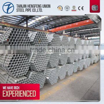 building materials pre-galvanized steel pipe for greenhouse frame