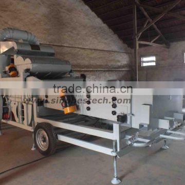 5XZ vegetable seed cleaning machine with air separation system