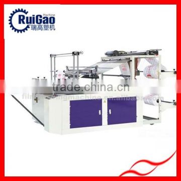 Shopping bag making machine high speed double lines