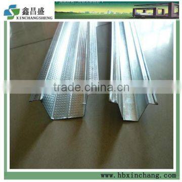 Galvanized omega profile for ceiling system