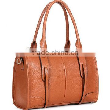 Elegant leather lady hand bag