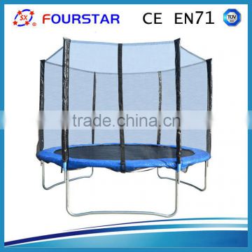 Strong Cool Trampoline With Ladder And Rain Cover