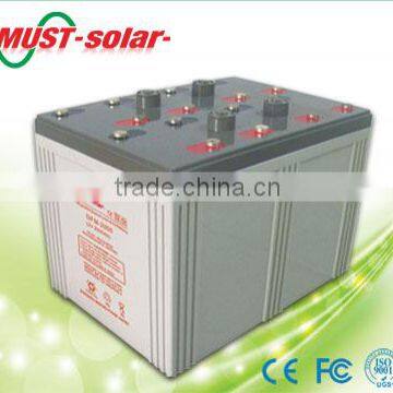 <MUST Solar>Solar Battery Deep Cycle Battery 2V 2000Ah
