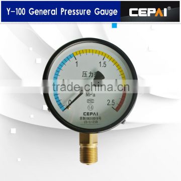 Y-100 bar Pressure Gauge