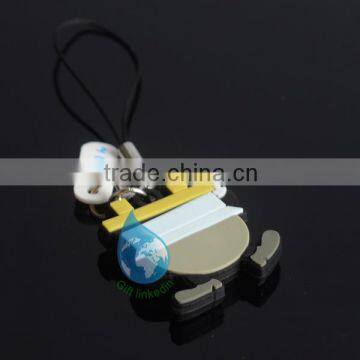 2014 customized logo pvc rubber keychain