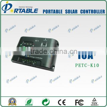 solar charge controller 12v 10a with led display mppt solar charge controller