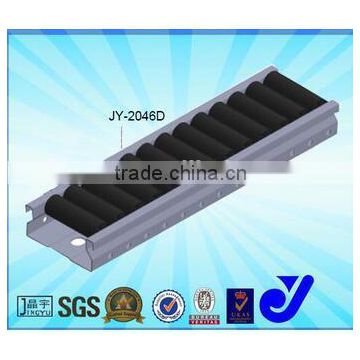 JY-2046D|Iron sliding rail with black PP material small wheels |slide track