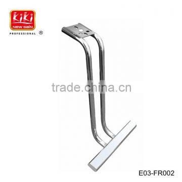 Stainless steel footrest for hair salon barber chair. Hairdressing Chair Footrest E03-FR002