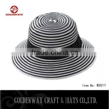 cheap fashion straw hat lady cool bucket hats