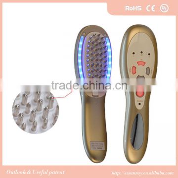 2016 Newest cheap electric scalp massager personalized hair comb
