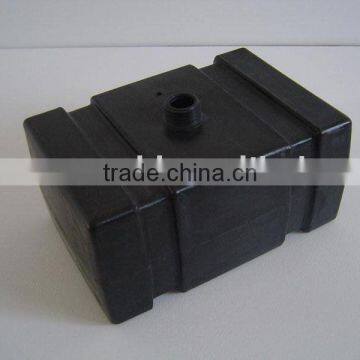 plastic molding track tank