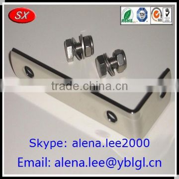 Customized SS304/SS316 stainless steel bracket ISO/SGS passed Dongguan Factory