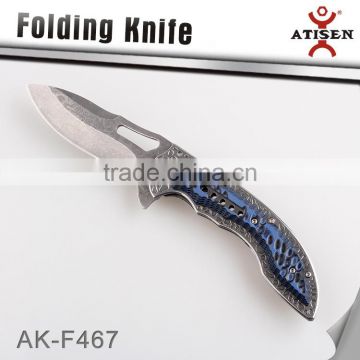 Camping Folding Knife G10 Handle 3Cr13 Blade Outdoor Survival EDC Tools