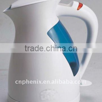 1.7L Plastic cordless electric kettle