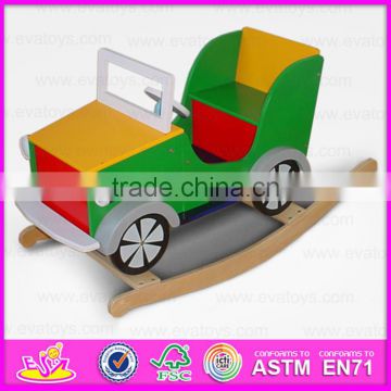 2015 Colorful wooden ride on car for kids,Rocking children wooden ride on car toy,Top quality Baby wooden ride on car WJ278589