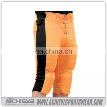 sublimation custom american football pants, quick dry