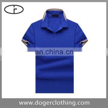 2016 new design manufacturer collared polo shirt for men