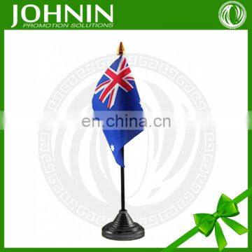 wholesale polyester printed national desk table australian flag fabric