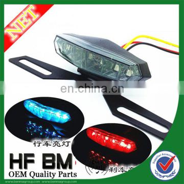 ABS material 12V motorcycle LED tail light, motorcycle brake light