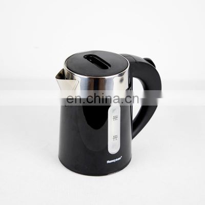 High Quality double wall electric kettle with window stainless steel 304