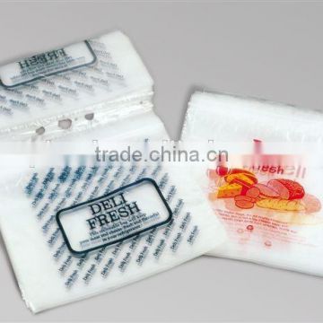 Custom Printed Plastic Zipper Deli Food Bags