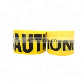 Colored Police Warning PE Barrier Caution Tape