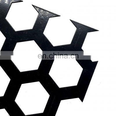 Hexagonal Hole Stainless Steel 304 Perforated Metal Sheet 4' X 8'