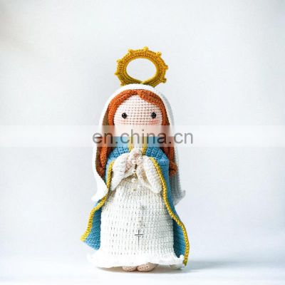 Hot Sale Crochet Doll Virgin Mary Handmade Kid's Toy crochet toy for baby Vietnam Supplier Cheap Wholesale