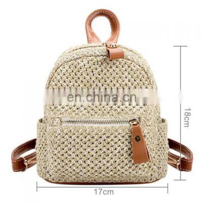 HOT Handwoven Straw Bag backpack Cheap WHolesale Fashion Bags WHolesale in Bulk Vietnam Manufacturer