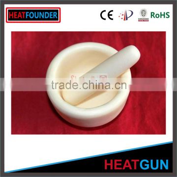 CHEAP PRICE WITH HIGH QUALITY ALUMINA CERAMIC TUBE CHEAP MORTAR AND PESTLE