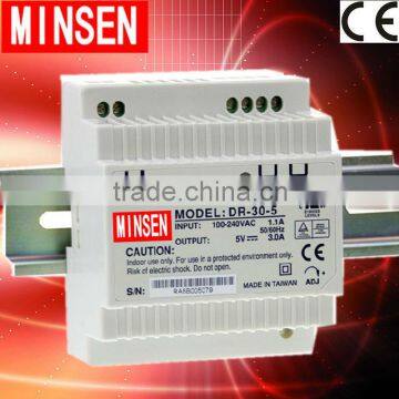 CE Approval DR-30-12 30W 12v 2a Din Rail switching power supply 30w 12v 2a